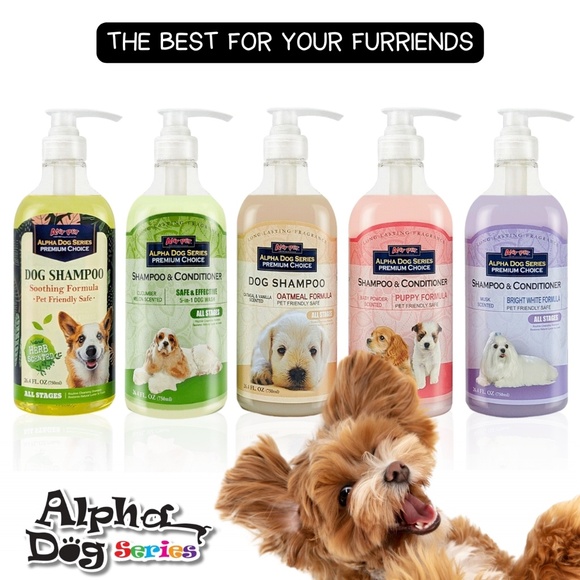 Alpha Dog Series Grooming Natural Herbal Flea and Tick Shampoo for Dogs - Picture 7 of 7